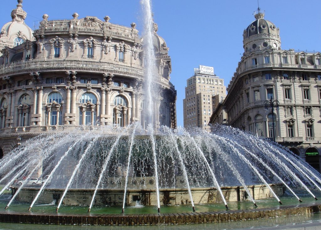Genua Piazza Ferrari