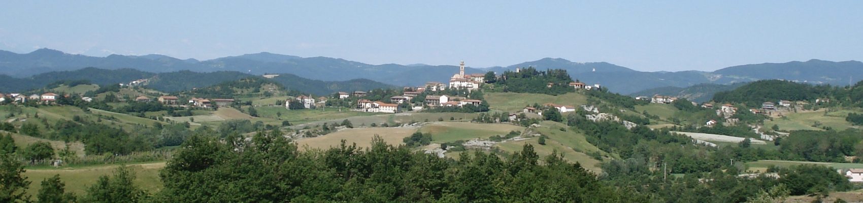 Pareto vanaf heuvel Pian del Gatto